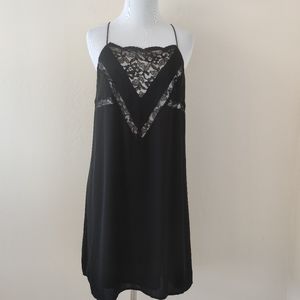 Express Black Slip Dress